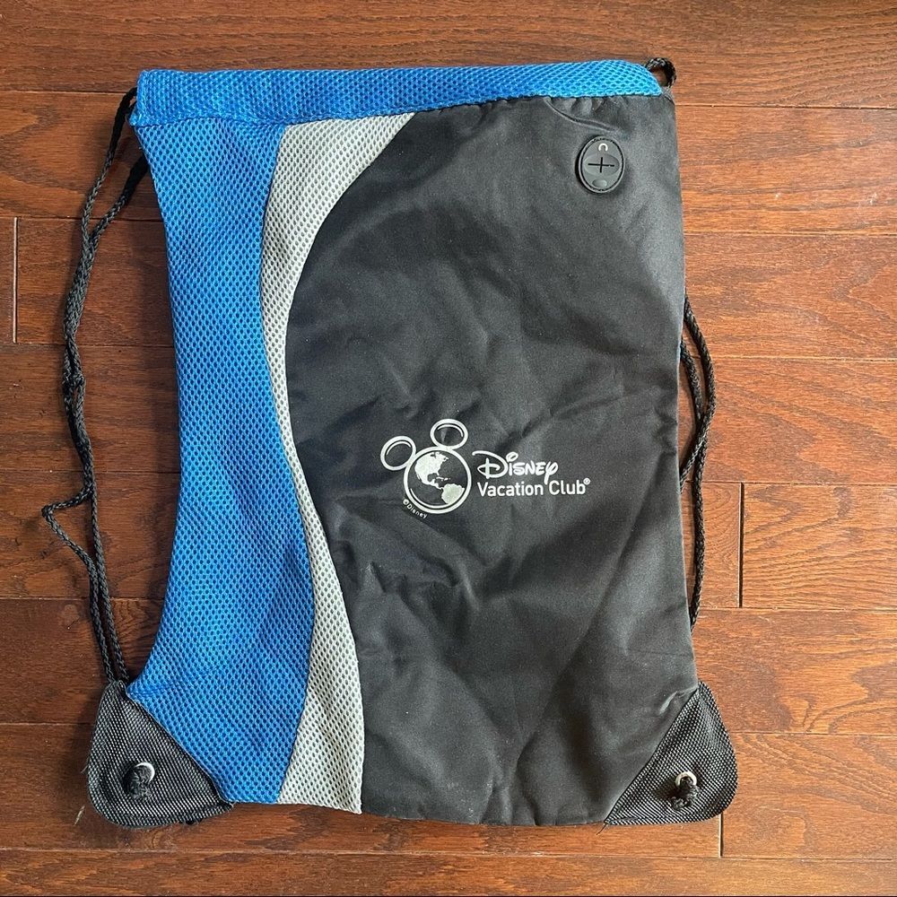 DVC Mesh & Microfiber Drawstring Backpack